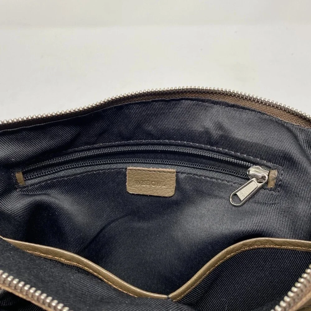 Wise Owl Dark Brown Real Leather Crossbody Handbag - Picture 6 of 16